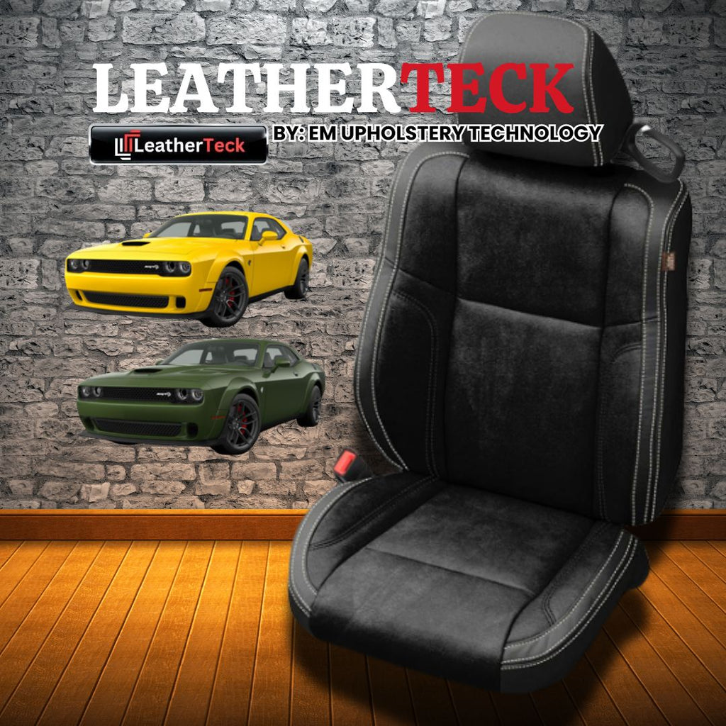 Katzkin Leather Seat Covers for 2015 - 2023 Dodge Charger K1793-100