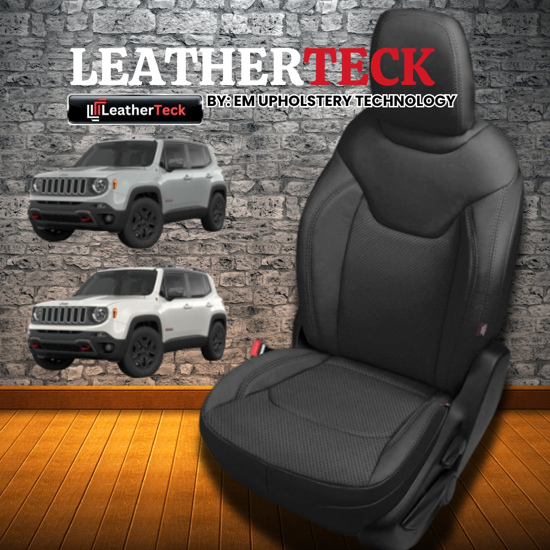 Katzkin Leather Seat Covers for 2015 - 2023 Jeep Renegade F1312-100