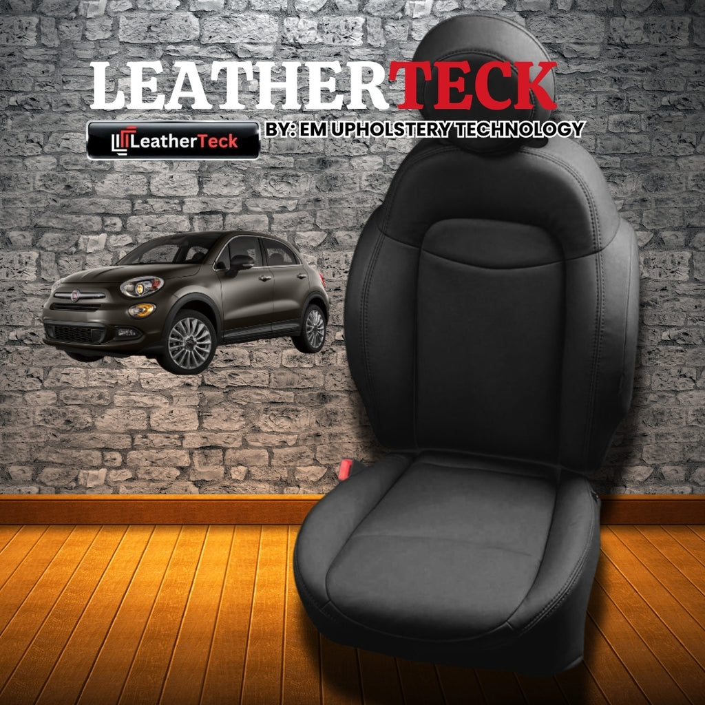 Katzkin Leather Seat Covers for 2016 Fiat 500x F1-100