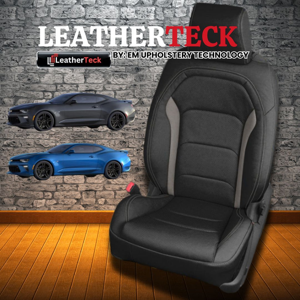 Katzkin Leather Seat Covers for 2016 - 2024 Chevrolet Camaro F1203-100