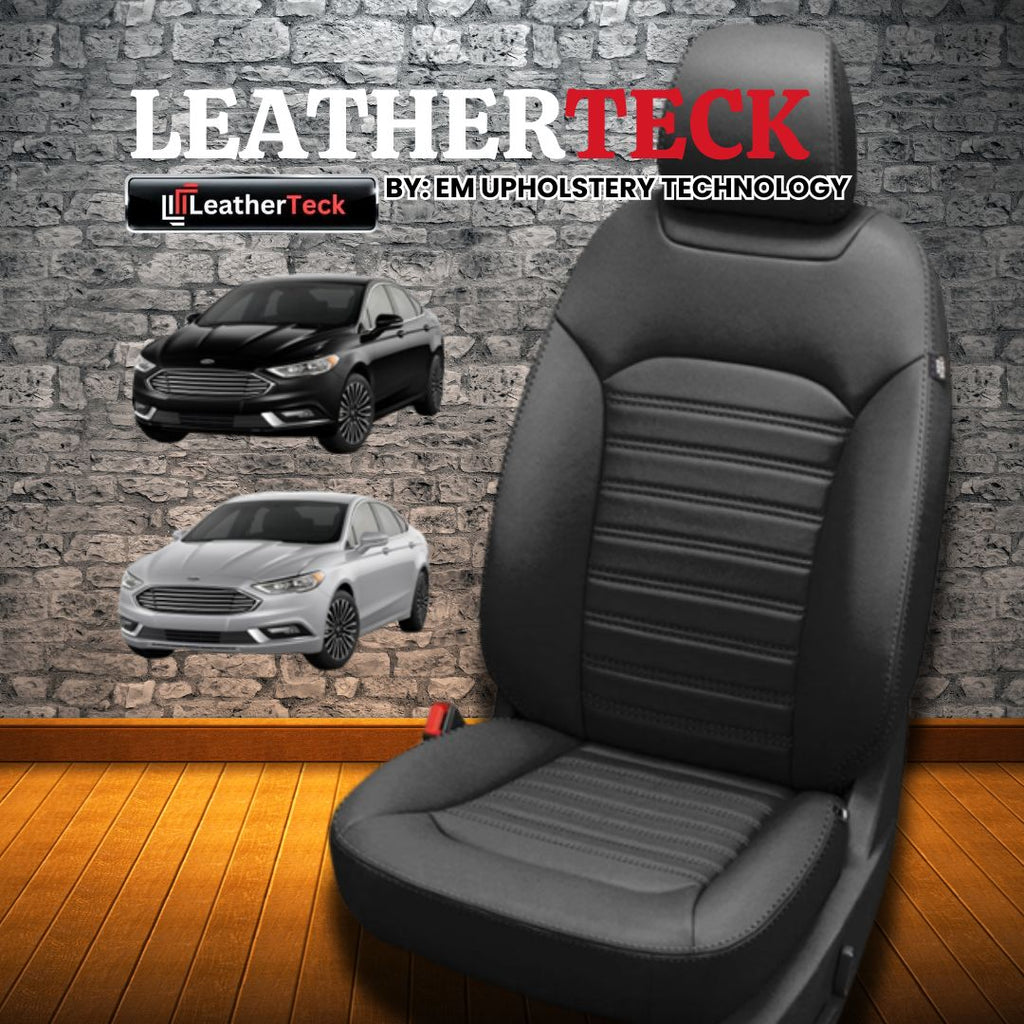 Katzkin Leather Seat Covers for 2017 - 2021 Ford Fusion F161-100