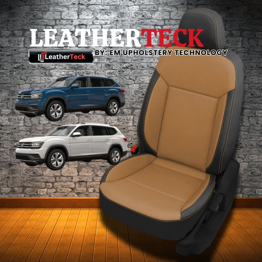 Katzkin Leather Seat Covers for 2018 - 2022 Volkswagen Atlas K1162-100