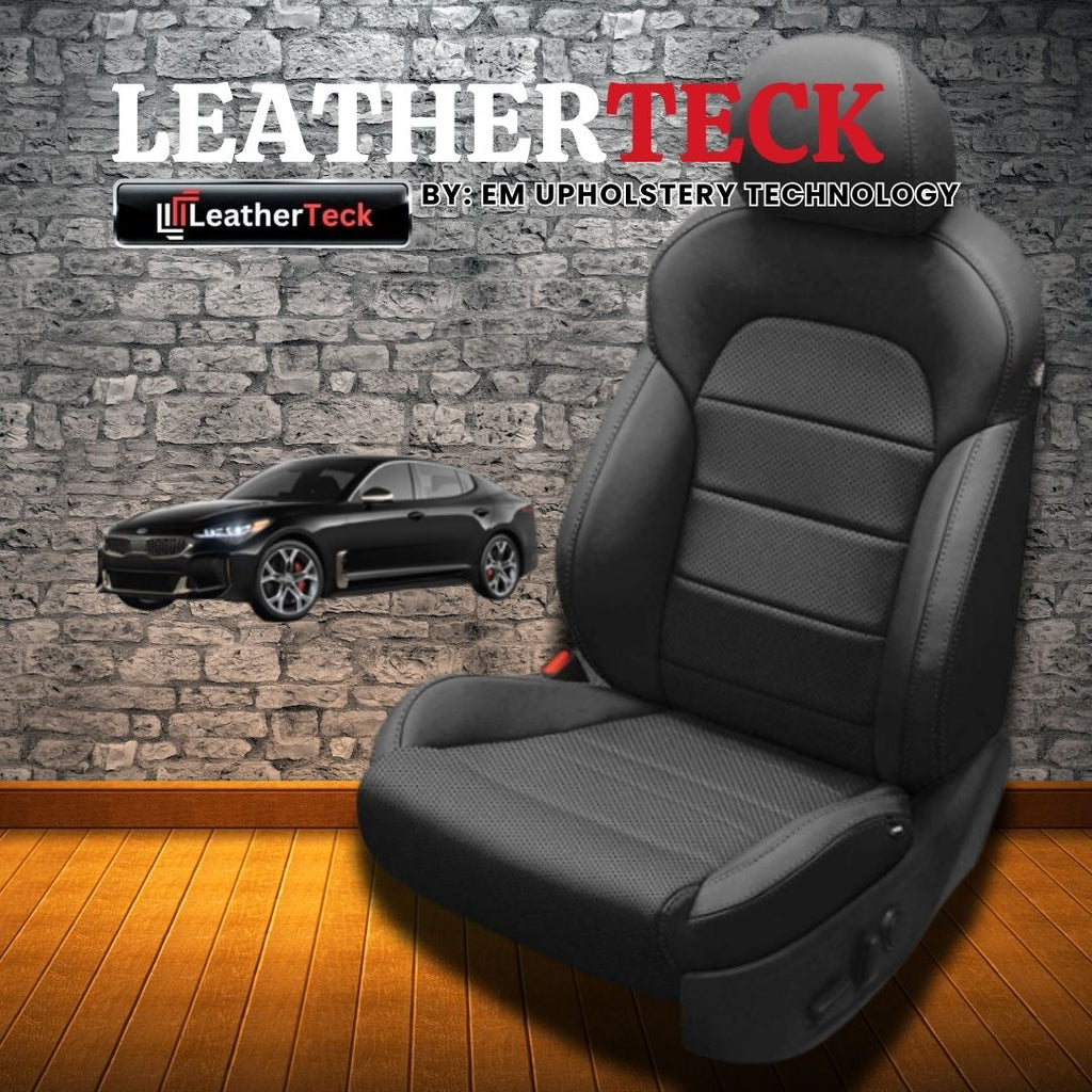 Katzkin Leather Seat Covers for 2018 - 2022 Kia Stinger F1266-100