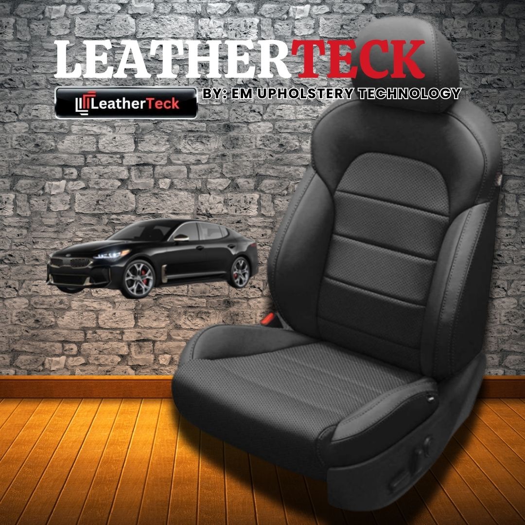 Katzkin Leather Seat Covers for 2018 - 2022 Kia Stinger F1266-100