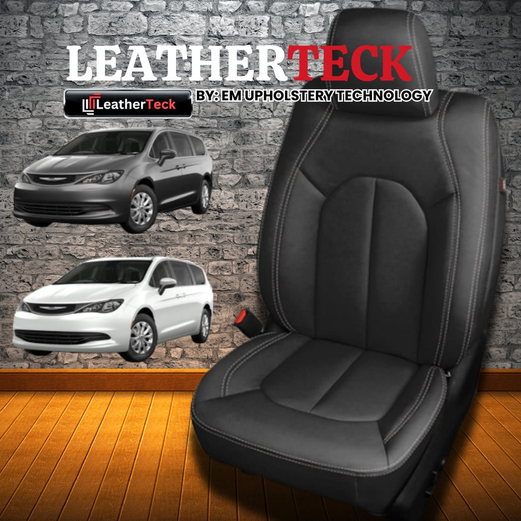 Katzkin Leather Seat Covers for 2020 - 2025 Chrysler Voyager F1363-100