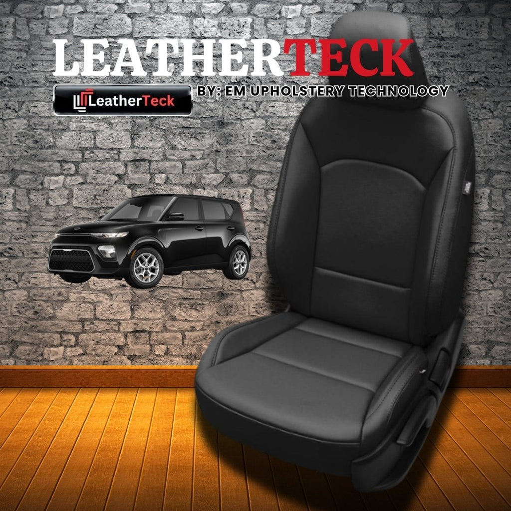 Katzkin Leather Seat Covers for 2020 - 2025 Kia Soul F1342-100