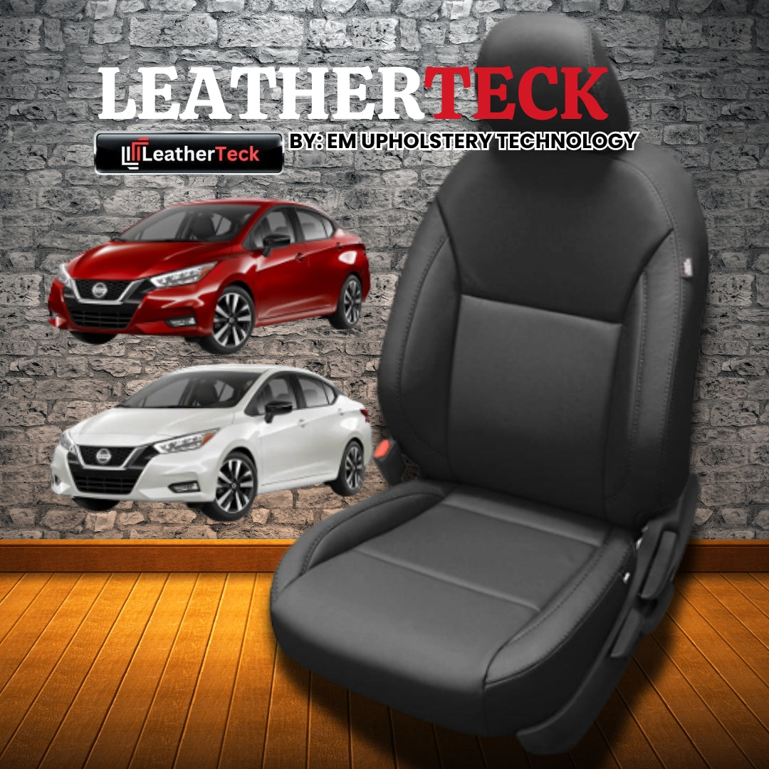Katzkin Leather Seat Covers for 2020 Nissan Versa F1364-100