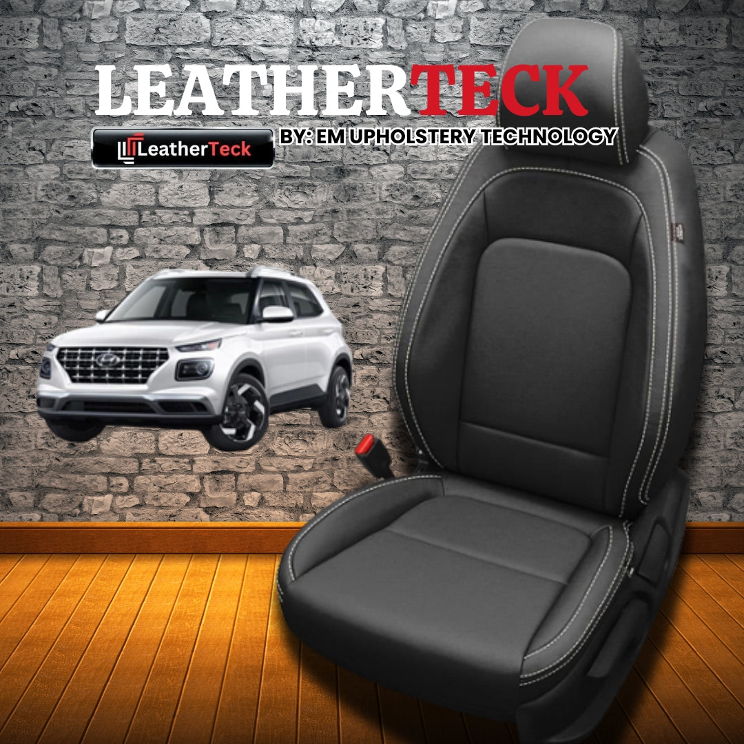 Katzkin Leather Seat Covers for 2020 - 2025 Hyundai Venue F1371-100