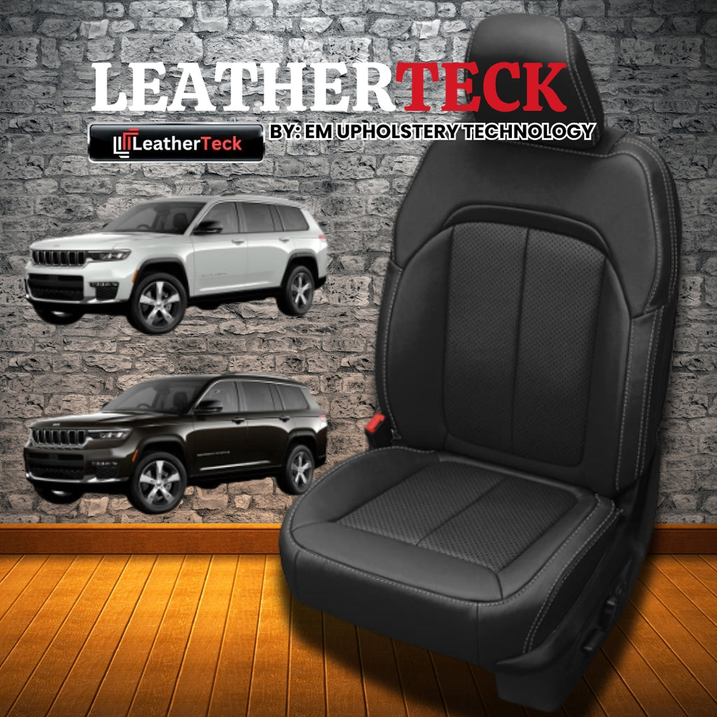 Katzkin Leather Seat Covers for 2022 - 2025 Jeep Grand Cherokee F1418-100