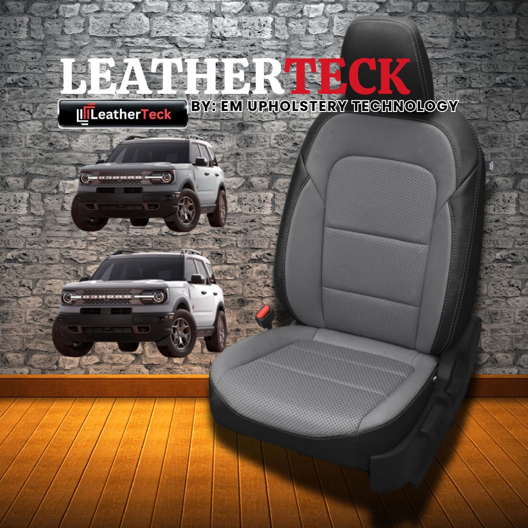 Katzkin Leather Seat Covers for 2021 - 2023 Ford Bronco F1403-100