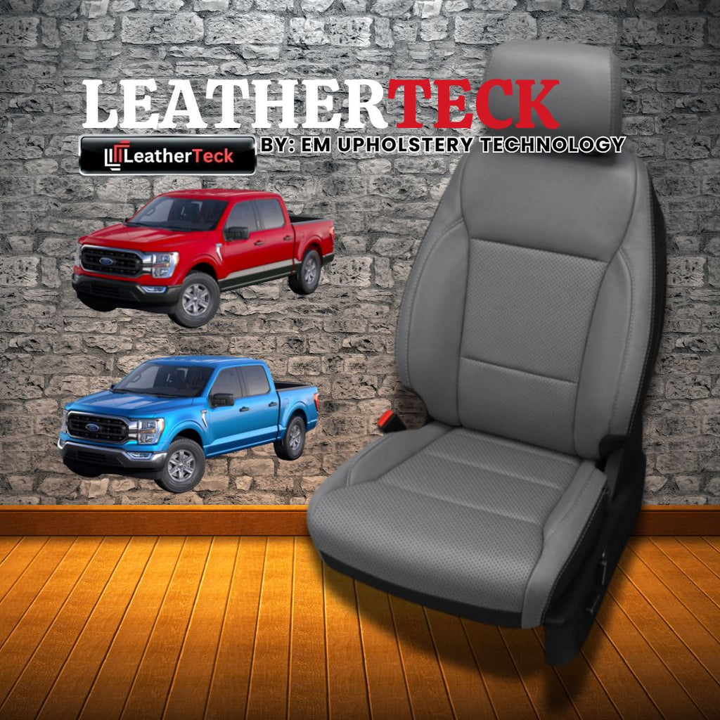 Katzkin Leather Seat Covers for 2021 - 2025 Ford F-150 F1400-100