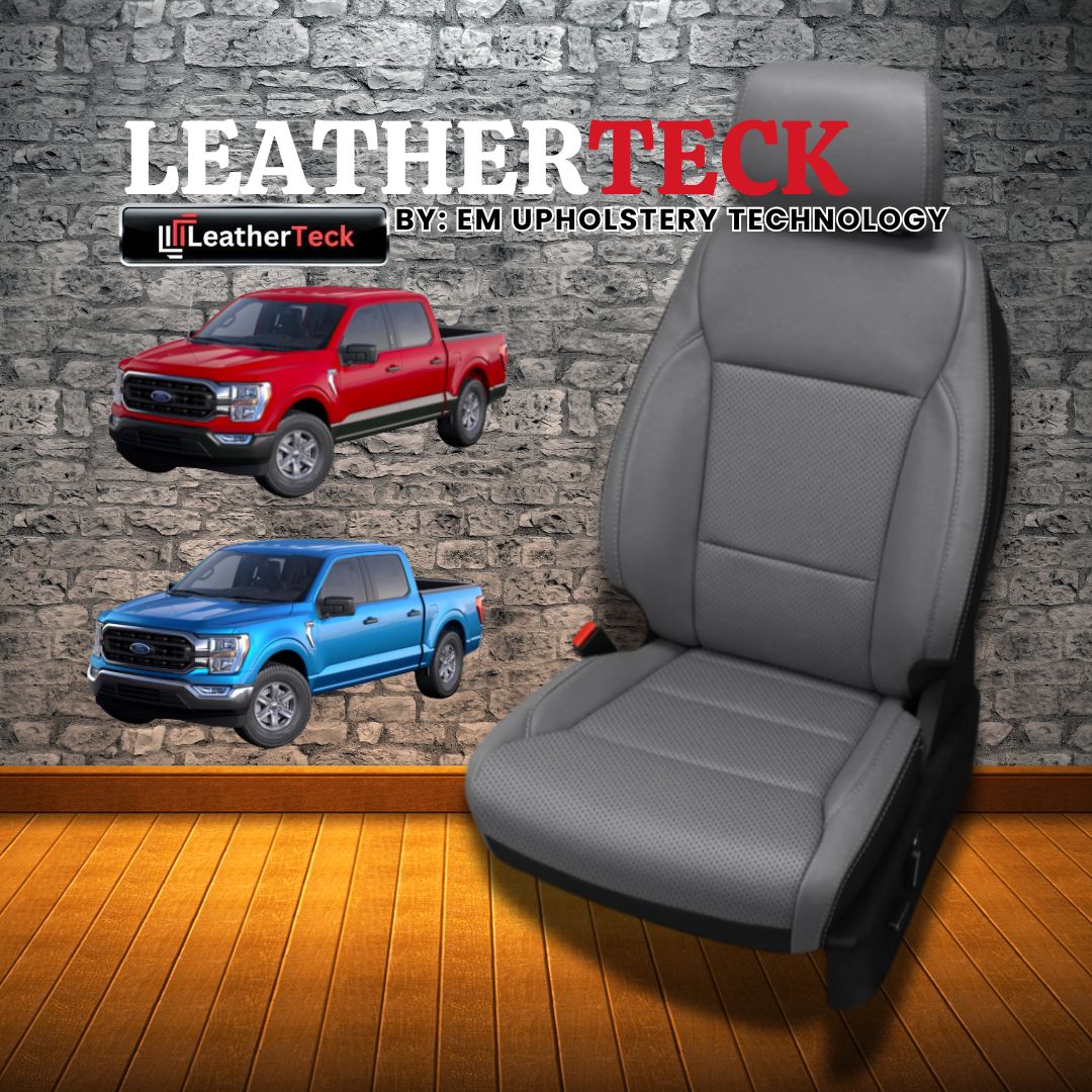 Katzkin Leather Seat Covers for 2021 - 2025 Ford F-150 F1400-100