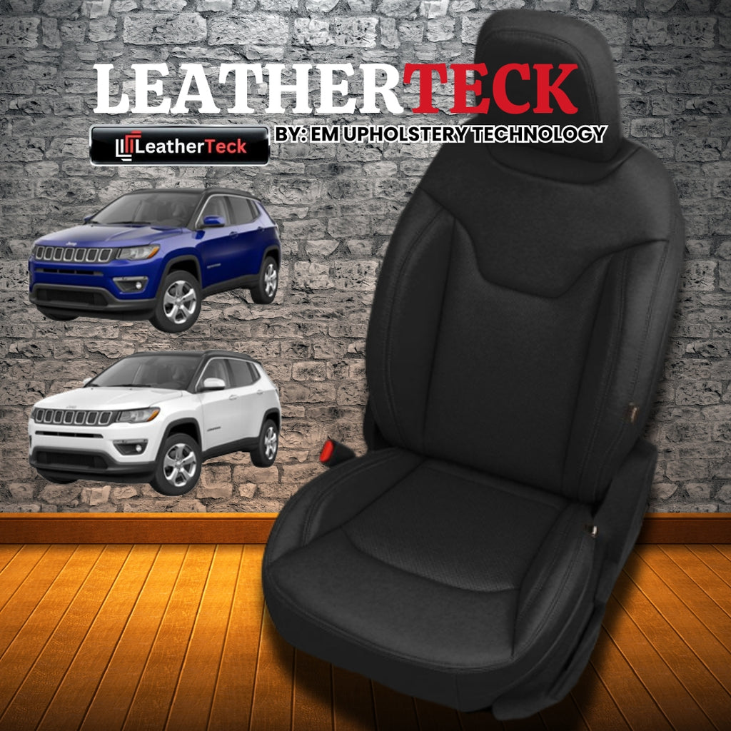 Katzkin Leather Seat Covers for 2018 - 2025 Jeep Compass F1106-100