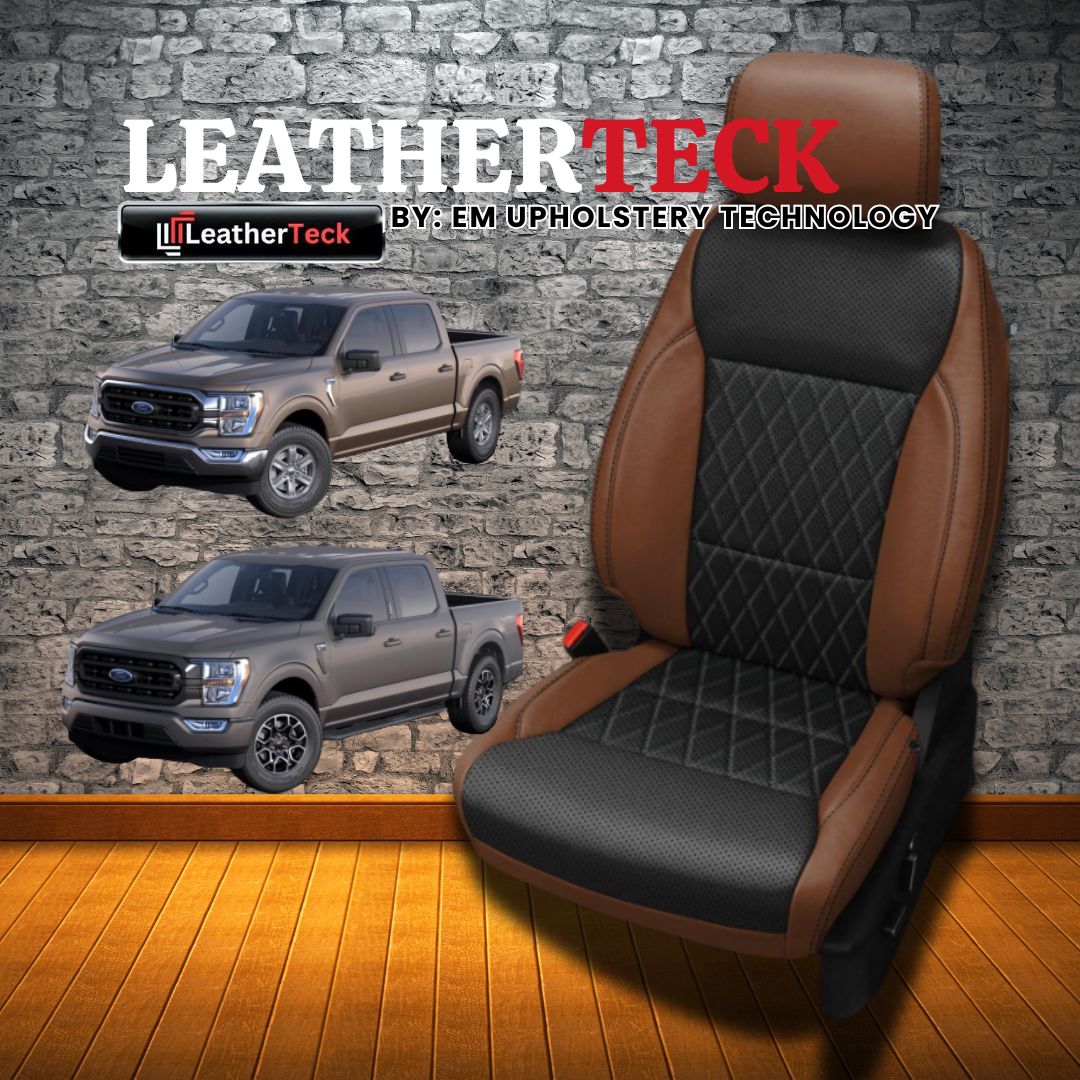 Katzkin Leather Seat Covers for 2021 - 2025 Ford F-150 K2747-222