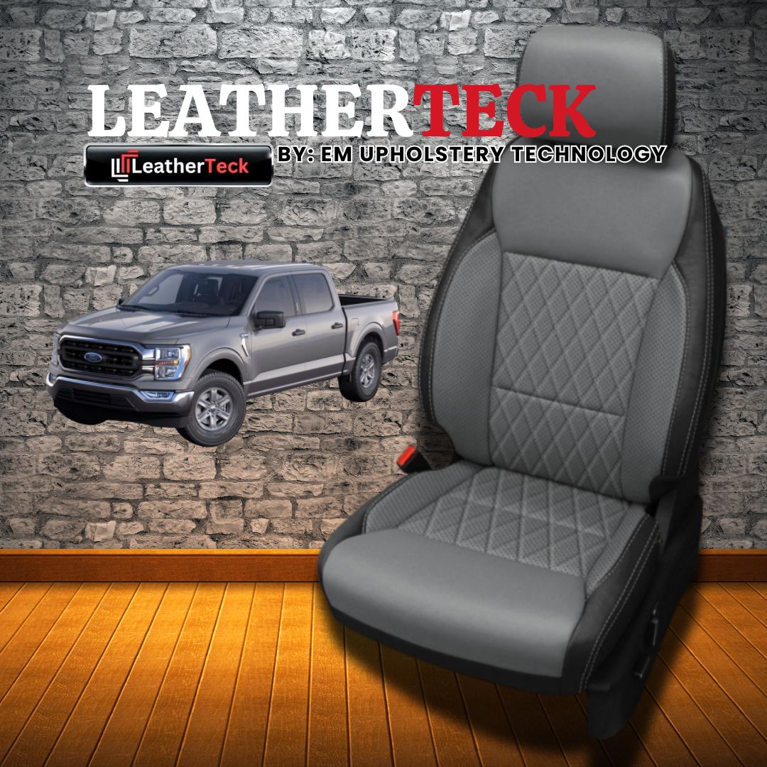 Katzkin Leather Seat Covers for 2021 - 2025 Ford F-150 K2748-100