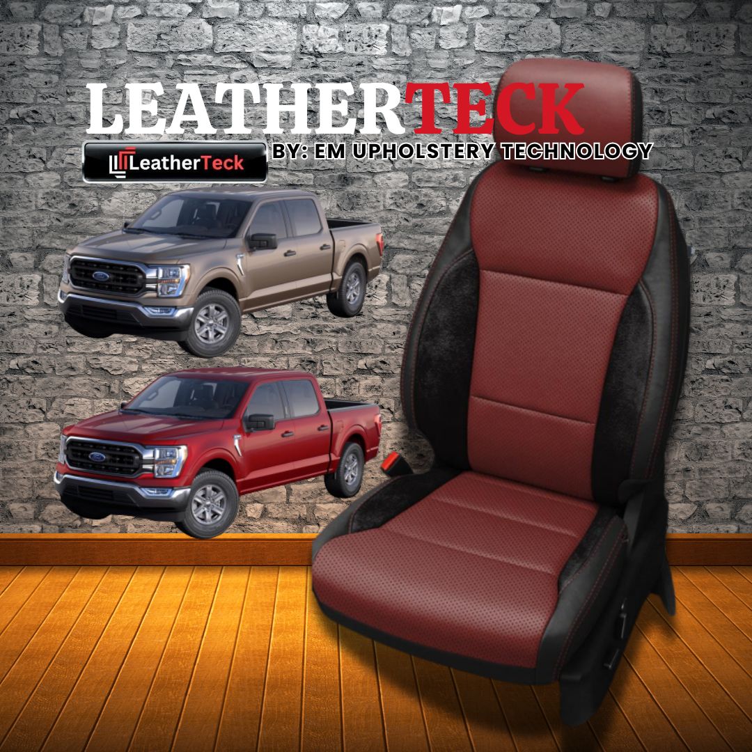 Katzkin Leather Seat Covers for 2021 - 2025 Ford F-150 K2650-100