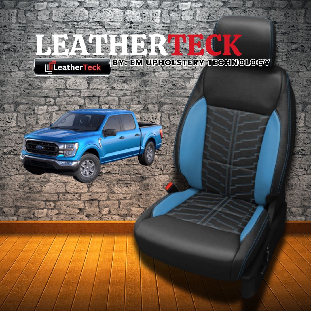 Katzkin Leather Seat Covers for 2021 - 2025 Ford F-150 K3968-100