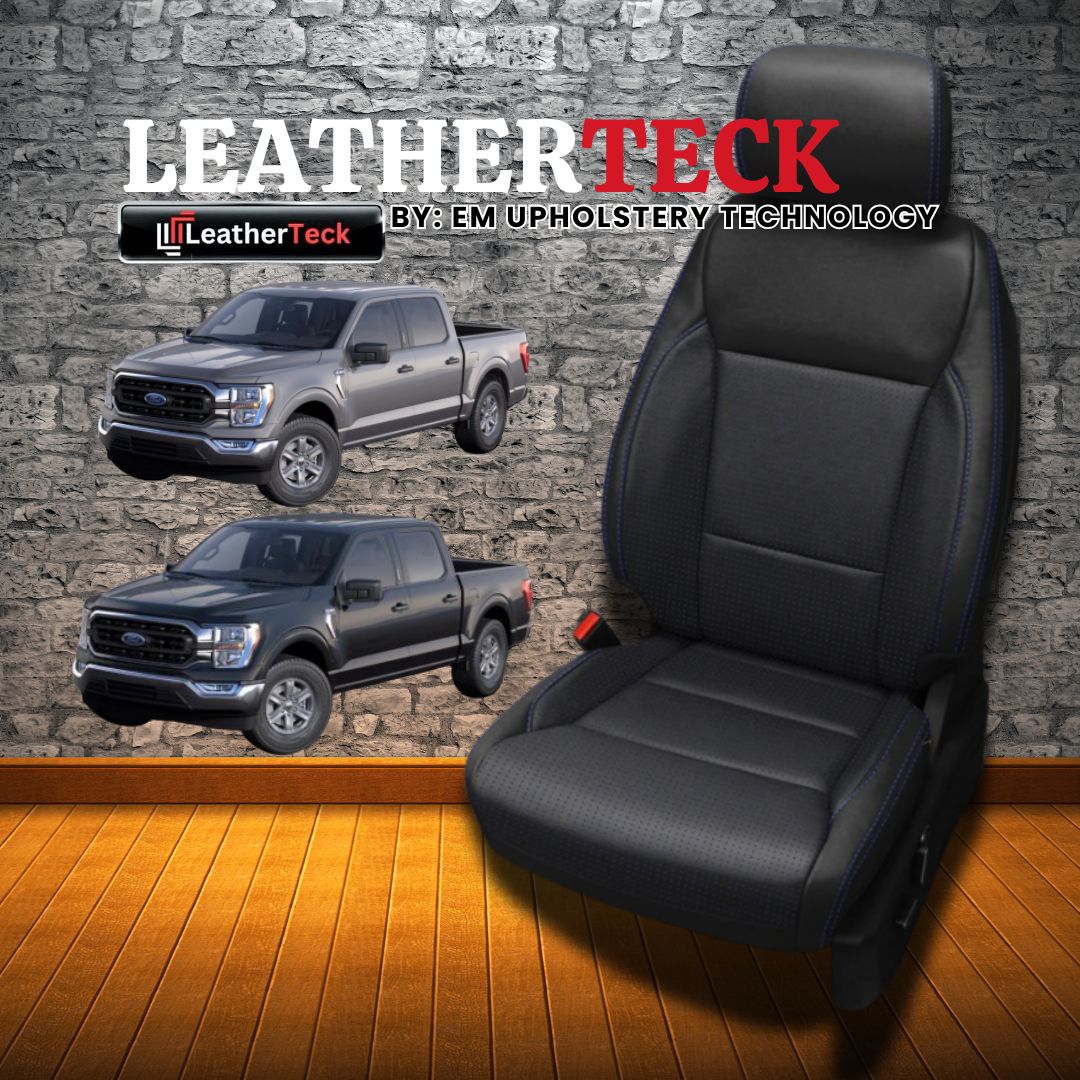 Katzkin Leather Seat Covers for 2021 - 2025 Ford F-150 K2670-100