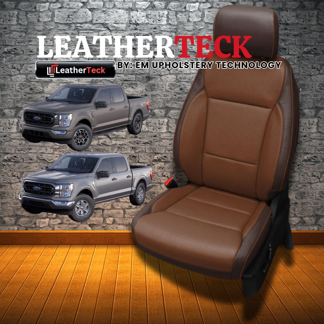 Katzkin Leather Seat Covers for 2021 - 2025 Ford F-150 K2650-224