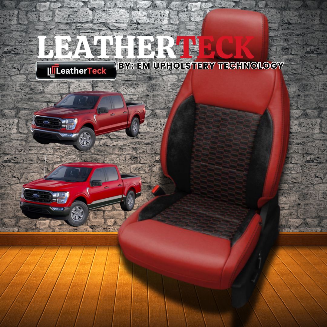 Katzkin Leather Seat Covers for 2021 - 2025 Ford F-150 K3053-121