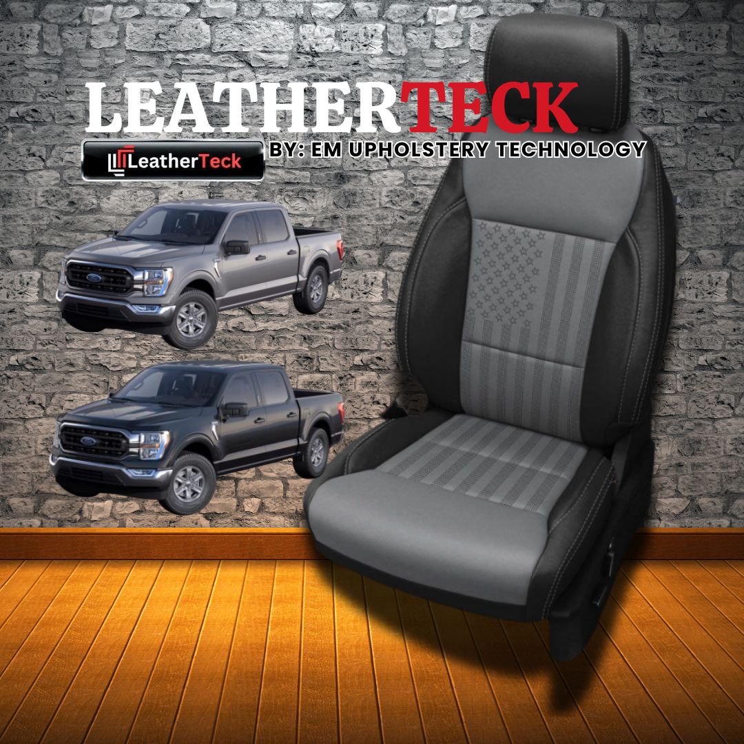 Katzkin Leather Seat Covers for 2021 - 2025 Ford F-150 K2874-100