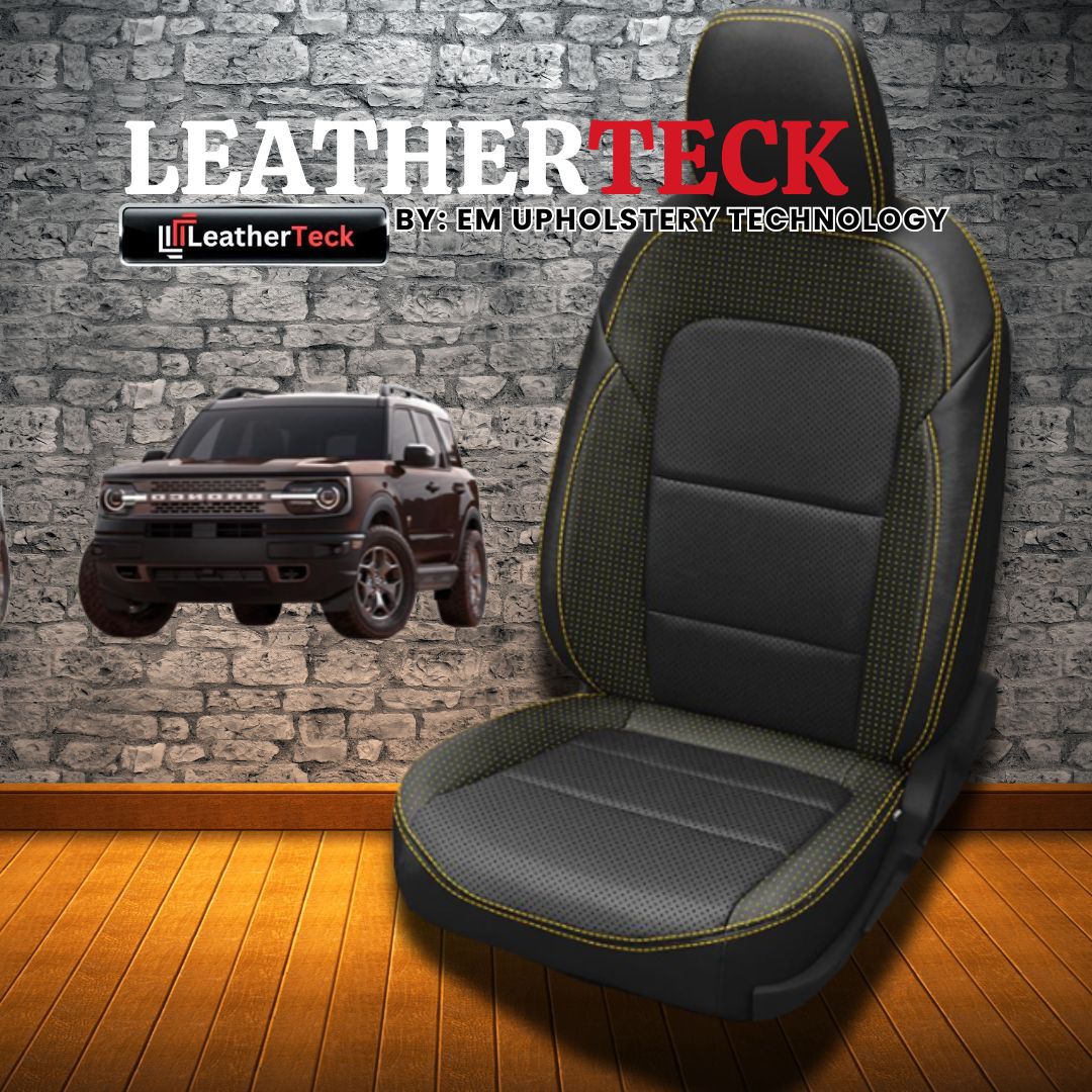 Katzkin Leather Seat Covers for 2021 - 2023 Ford Bronco K2696-100