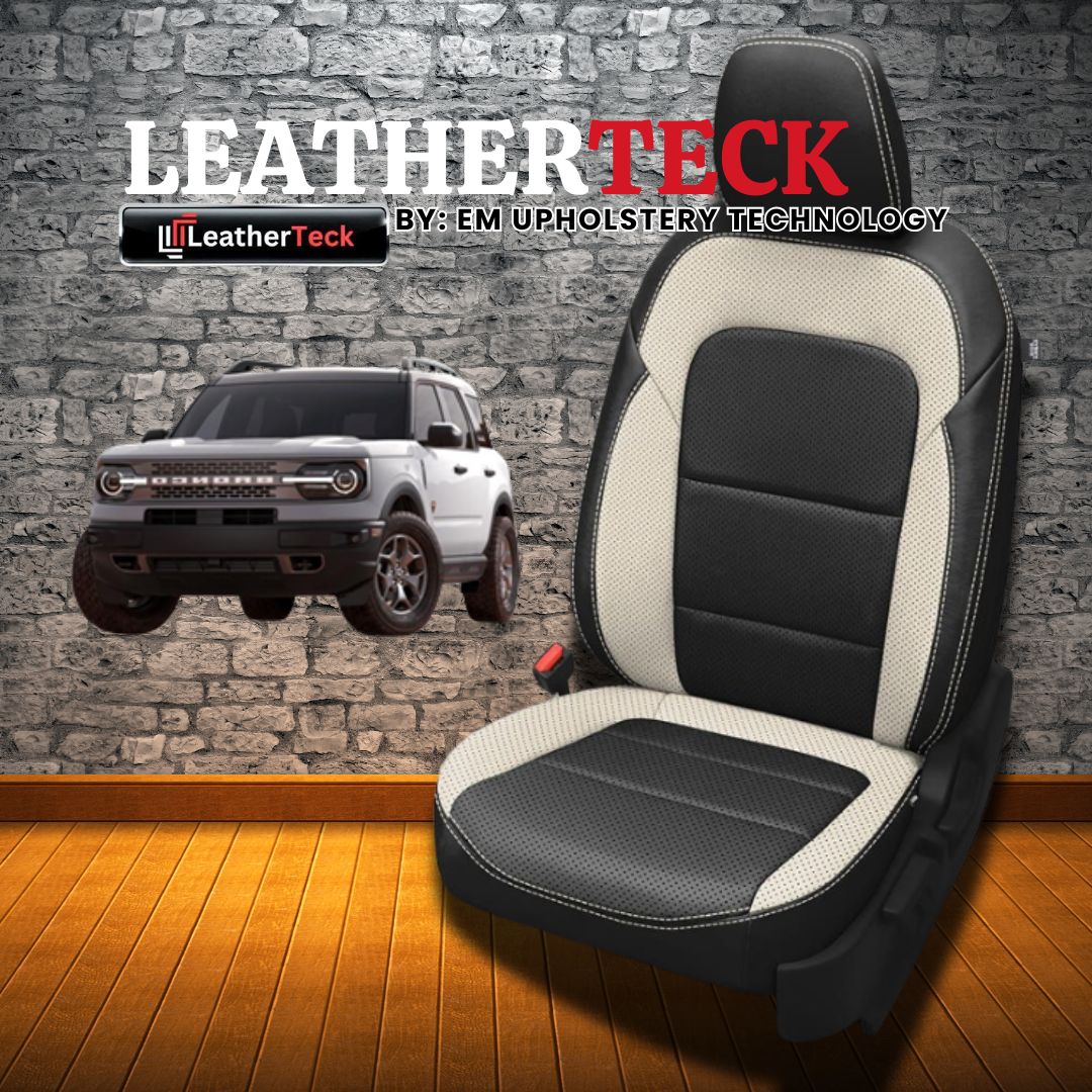 Katzkin Leather Seat Covers for 2021 - 2023 Ford Bronco K2688-100