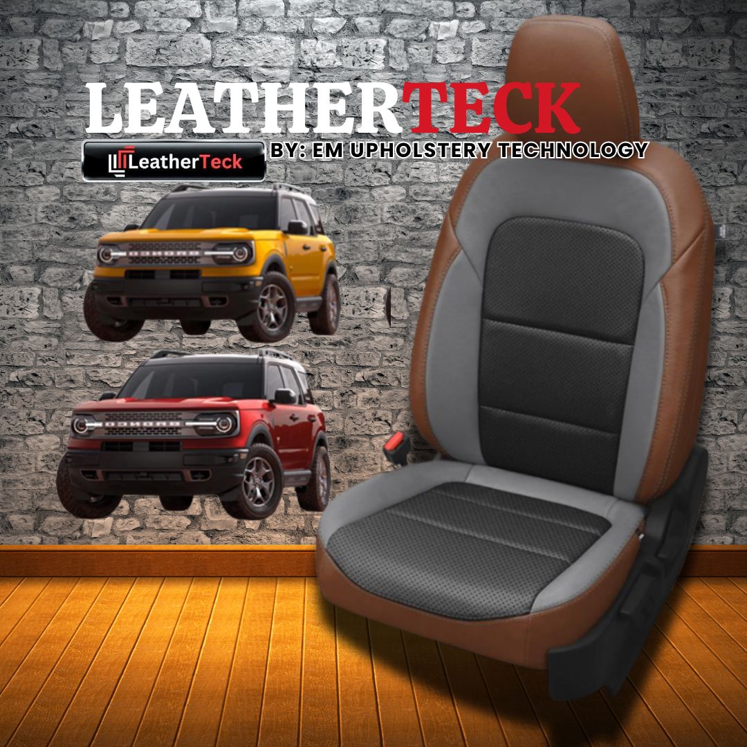 Katzkin Leather Seat Covers for 2021 - 2023 Ford Bronco K2686-222