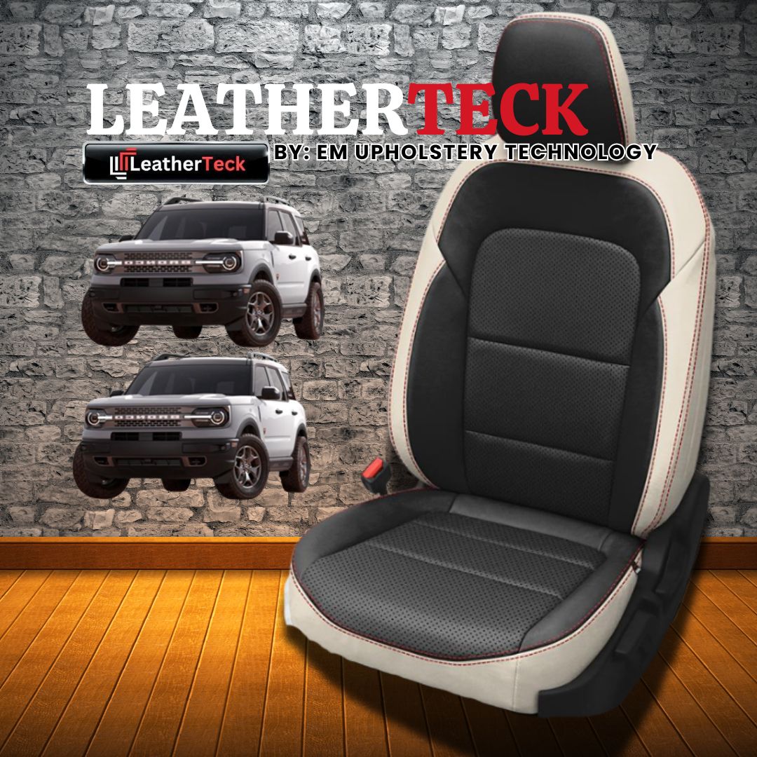 Katzkin Leather Seat Covers for 2021 - 2023 Ford Bronco K2686-120