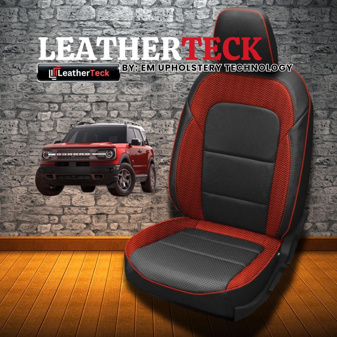 Katzkin Leather Seat Covers for 2021 - 2023 Ford Bronco K2694-100