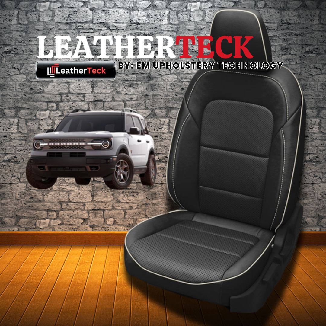 Katzkin Leather Seat Covers for 2021 - 2023 Ford Bronco K2687-100