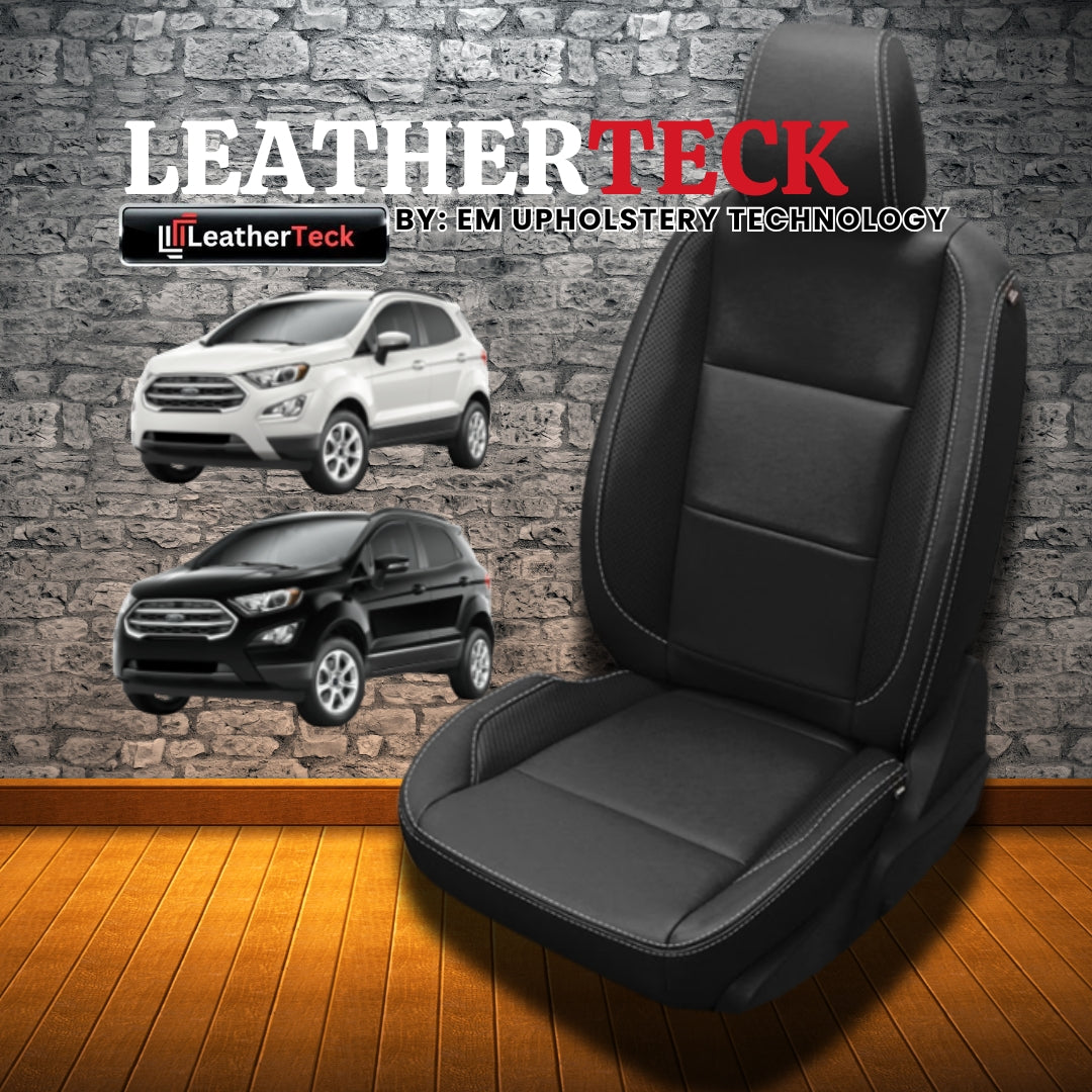 Katzkin Leather Seat Covers for 2018 - 2022 Ford Ecosport K1381-100