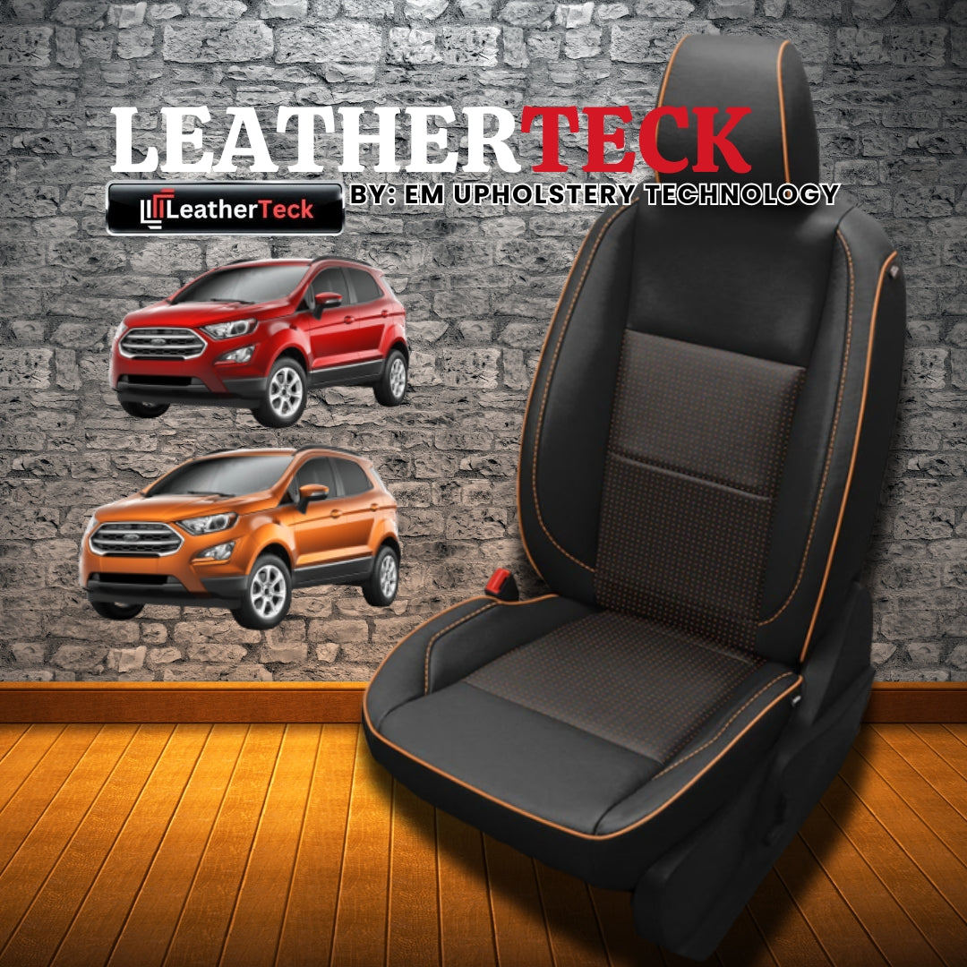 Katzkin Leather Seat Covers for 2018 - 2022 Ford Ecosport K1384-100