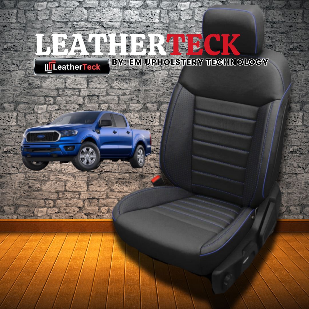 Katzkin Leather Seat Covers for 2019 - 2023 Ford Ranger K2062-100