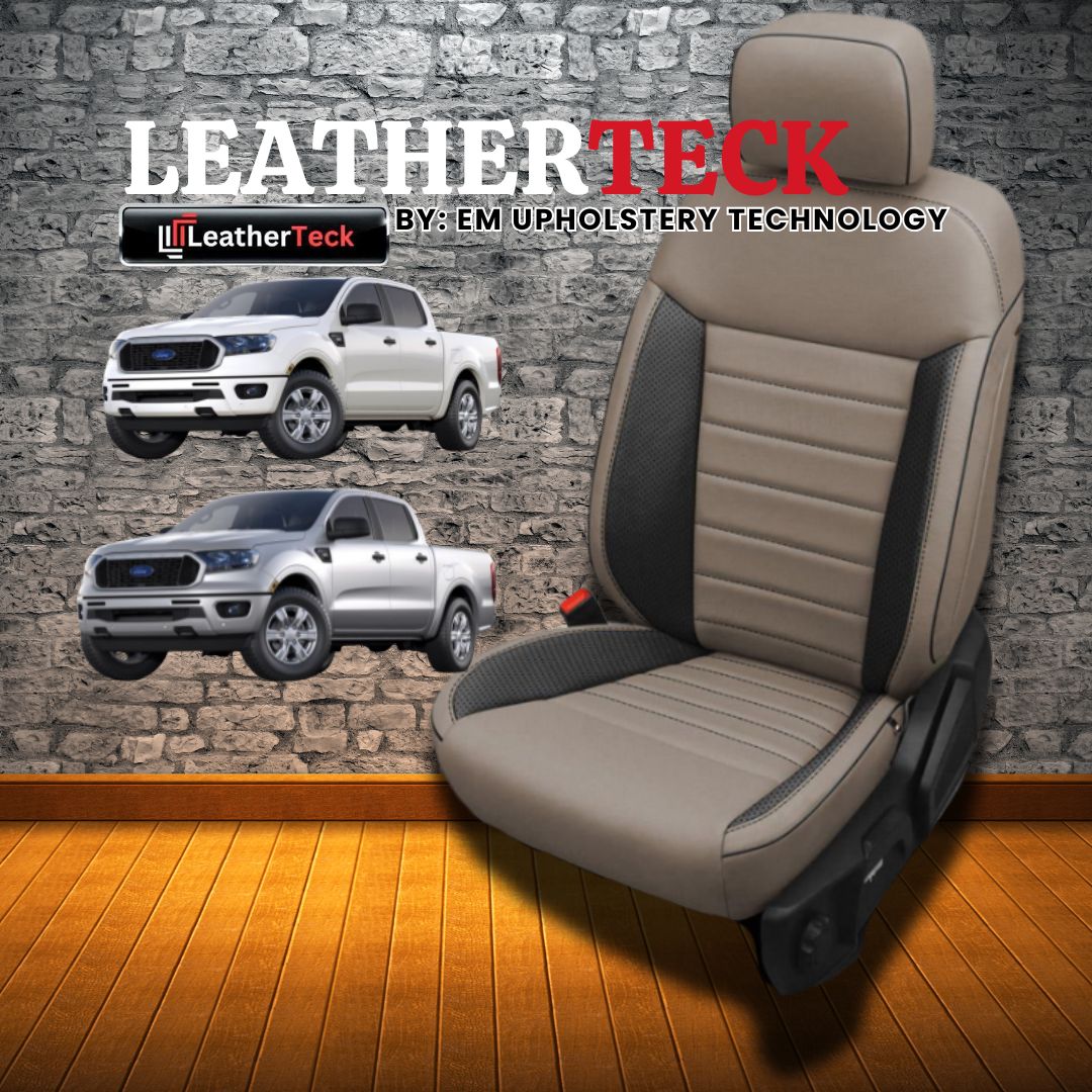 Katzkin Leather Seat Covers for 2019 - 2023 Ford Ranger K2060-110
