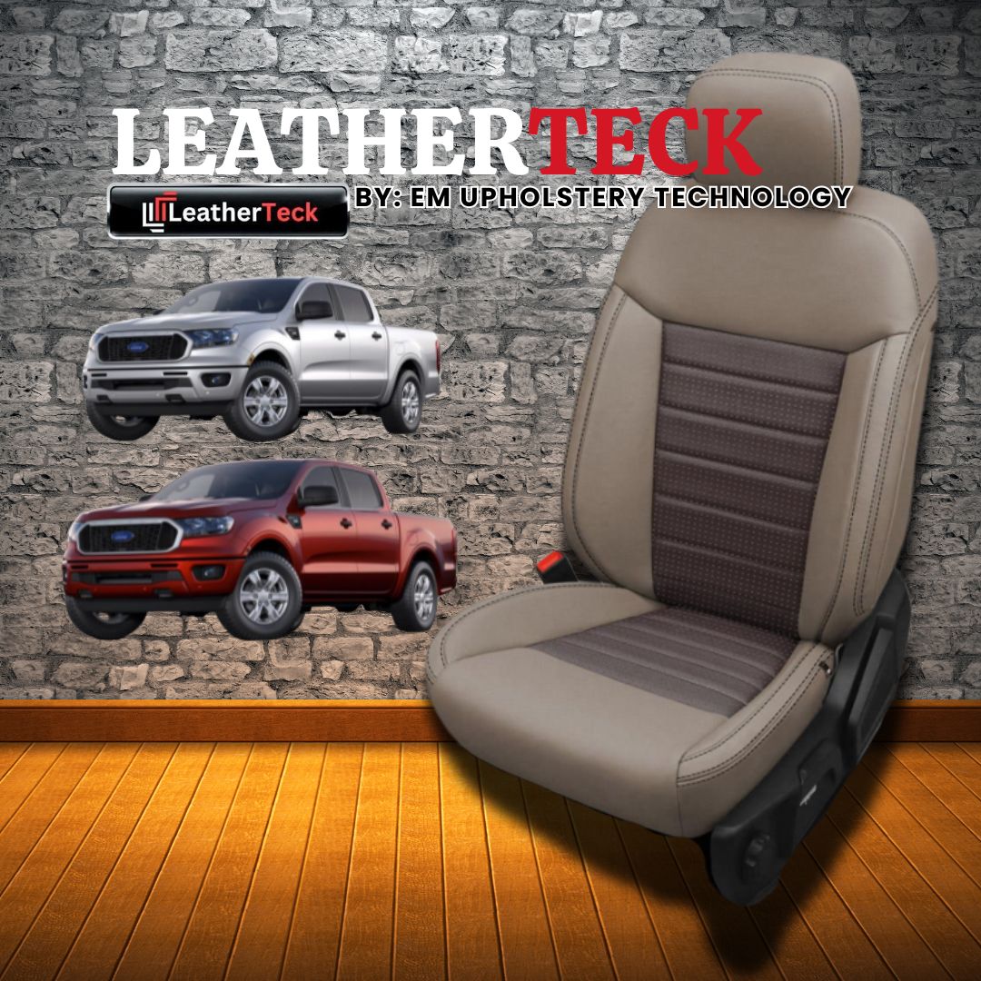 Katzkin Leather Seat Covers for 2019 - 2023 Ford Ranger K2061-110