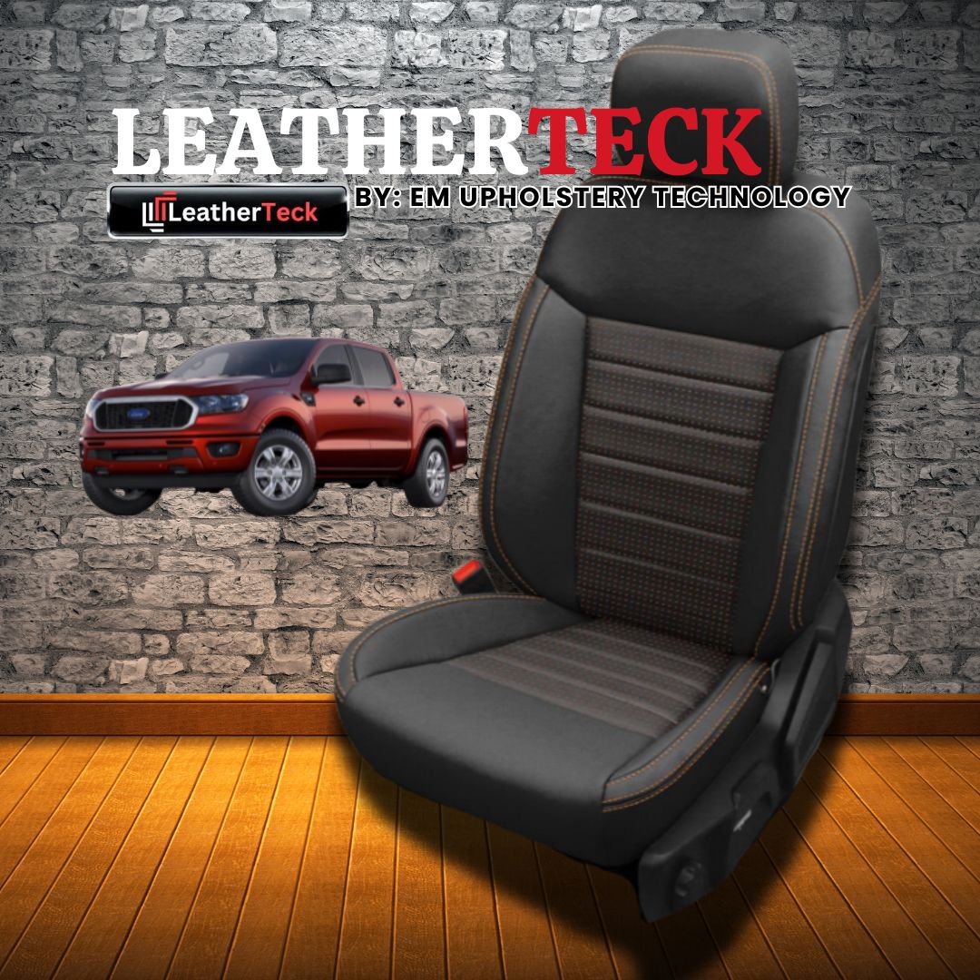 Katzkin Leather Seat Covers for 2019 - 2023 Ford Ranger K2064-100