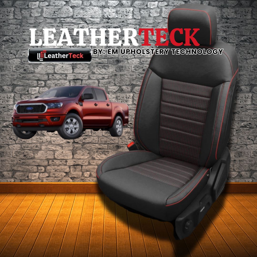Katzkin Leather Seat Covers for 2019 - 2023 Ford Ranger K2066-100