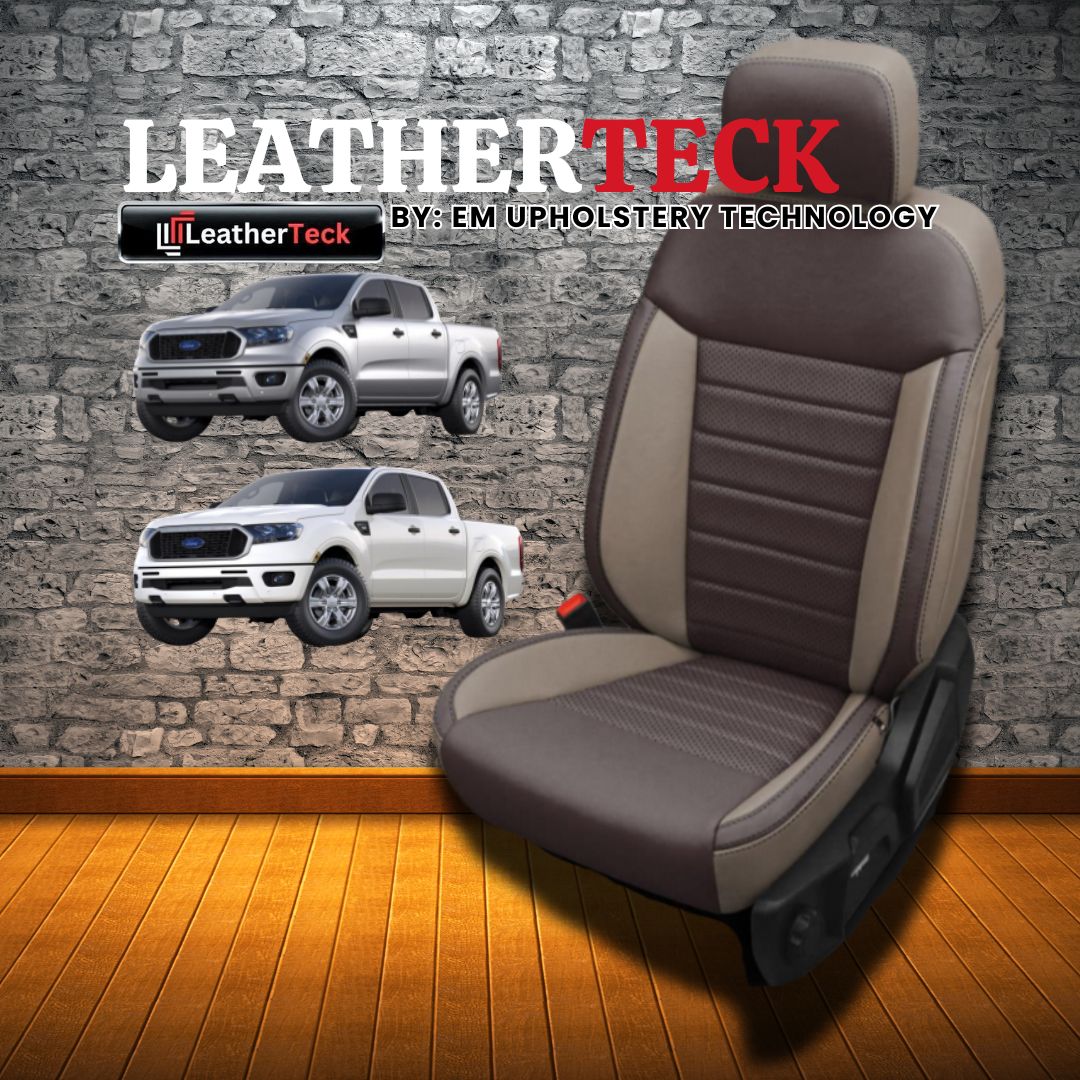 Katzkin Leather Seat Covers for 2019 - 2023 Ford Ranger K2062-110