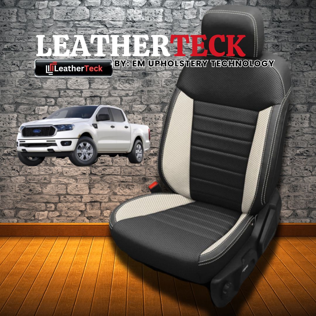 Katzkin Leather Seat Covers for 2019 - 2023 Ford Ranger K2068-100