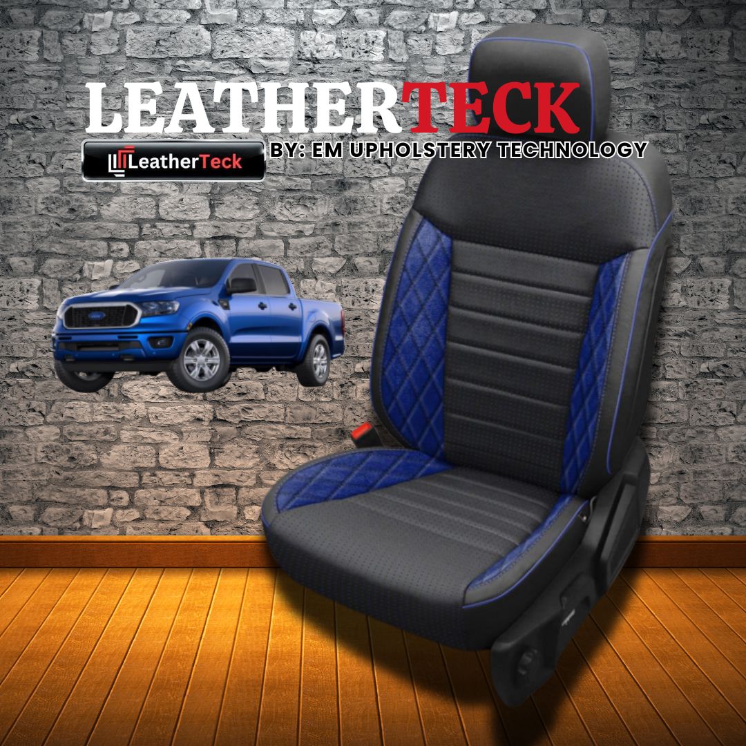 Katzkin Leather Seat Covers for 2019 - 2023 Ford Ranger K22-6955