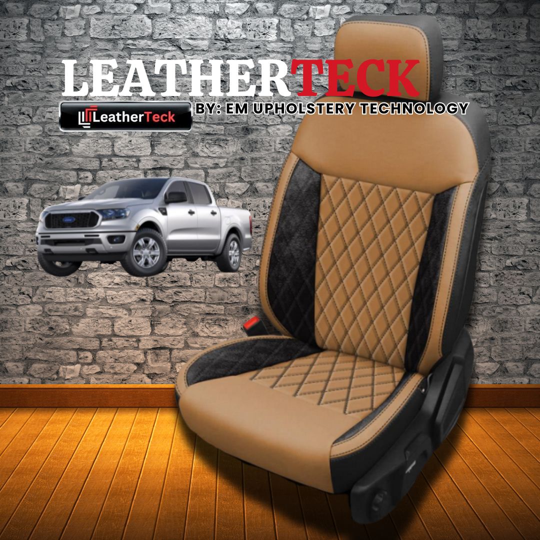 Katzkin Leather Seat Covers for 2019 - 2023 Ford Ranger K20-6953