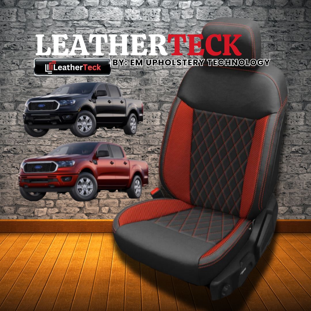 Katzkin Leather Seat Covers for 2019 - 2023 Ford Ranger K21-95