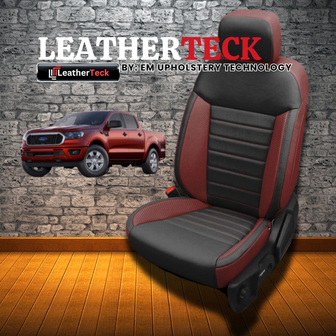 Katzkin Leather Seat Covers for 2019 - 2023 Ford Ranger K2060-136