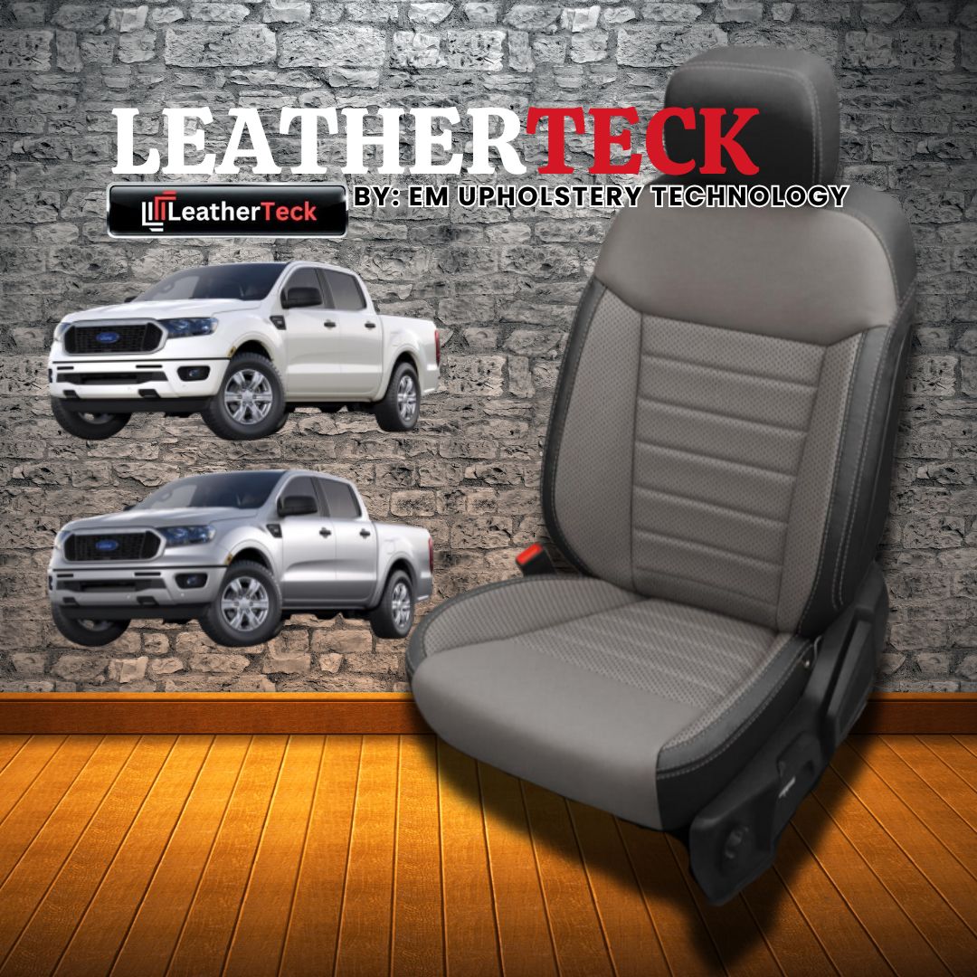 Katzkin Leather Seat Covers for 2019 - 2023 Ford Ranger K2065-100