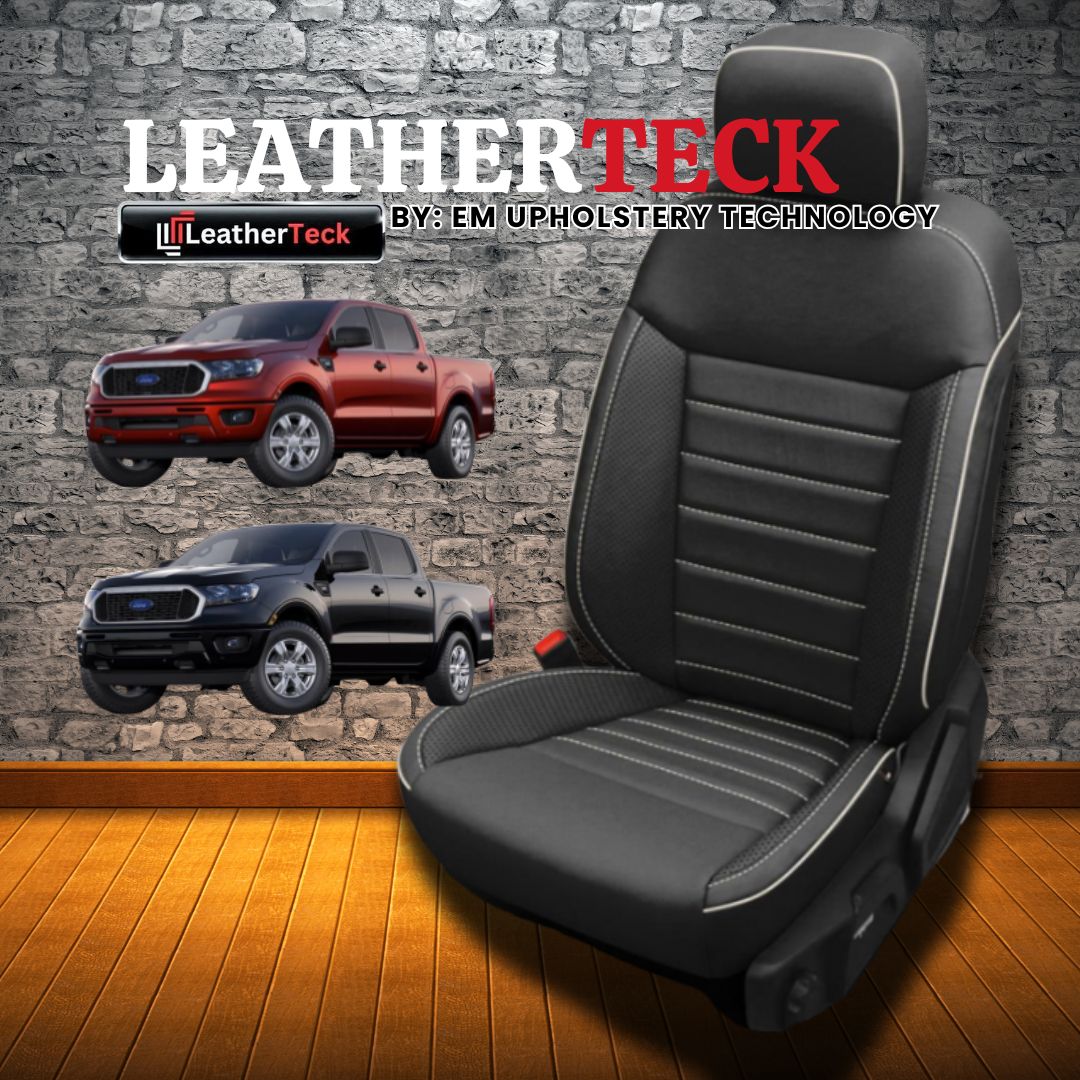 Katzkin Leather Seat Covers for 2019 - 2023 Ford Ranger K2060-100