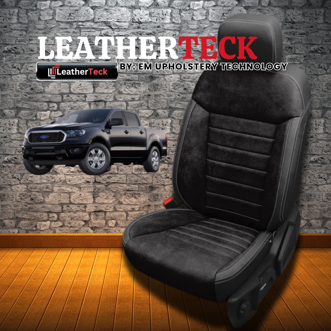 Katzkin Leather Seat Covers for 2019 - 2023 Ford Ranger K2073-100