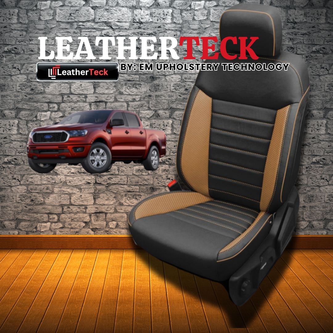 Katzkin Leather Seat Covers for 2019 - 2023 Ford Ranger K2067-100