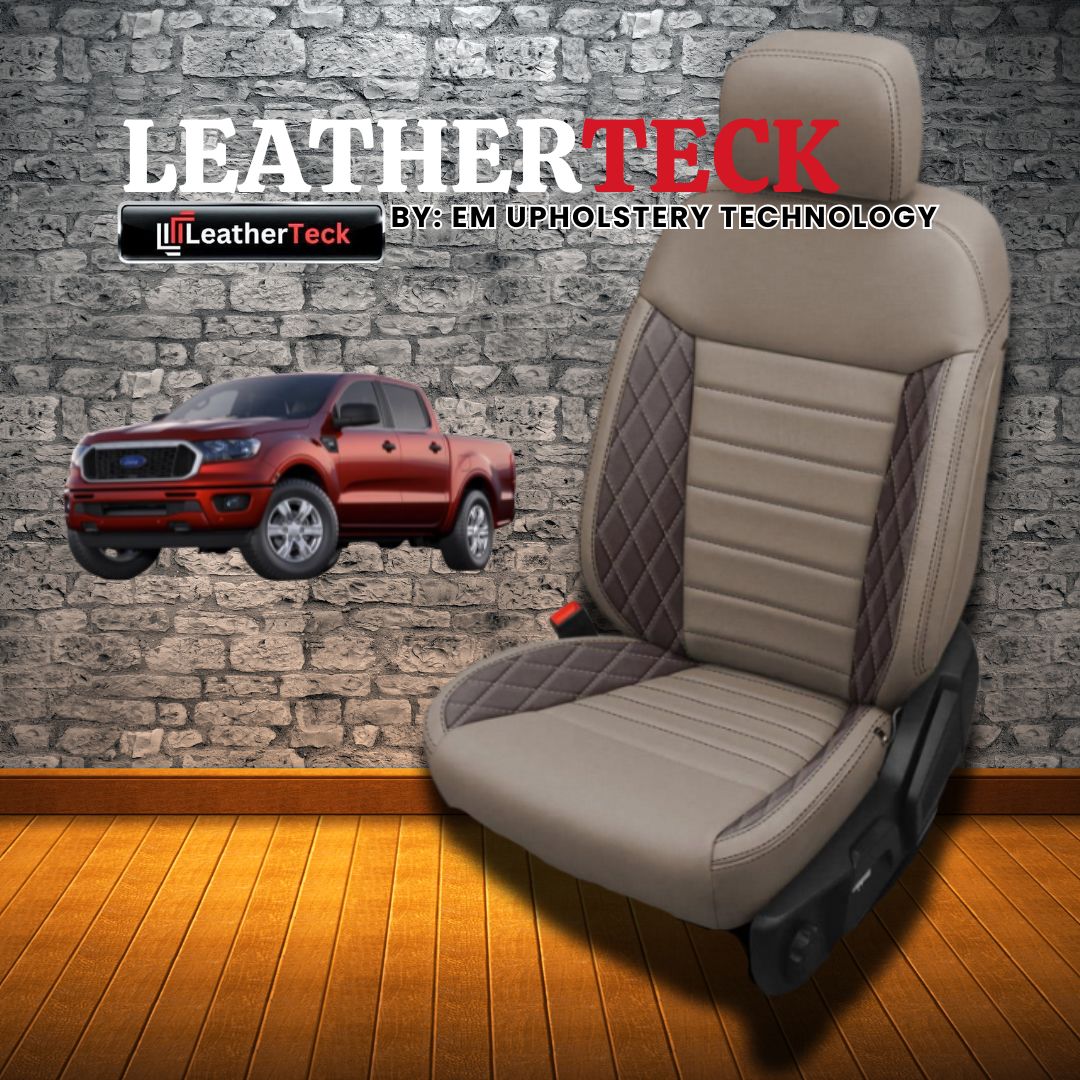 Katzkin Leather Seat Covers for 2019 - 2023 Ford Ranger K19-6977