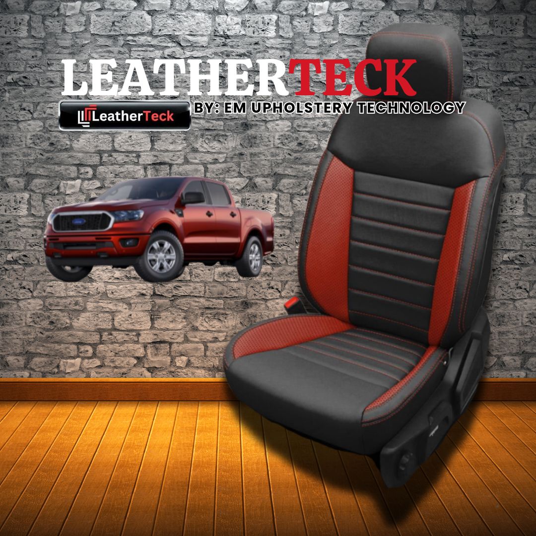 Katzkin Leather Seat Covers for 2019 - 2023 Ford Ranger K2069-100